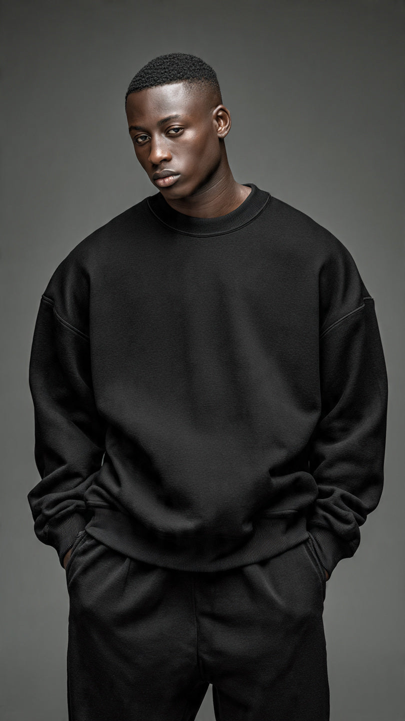 Dark Mode Oversized Sweatshirt