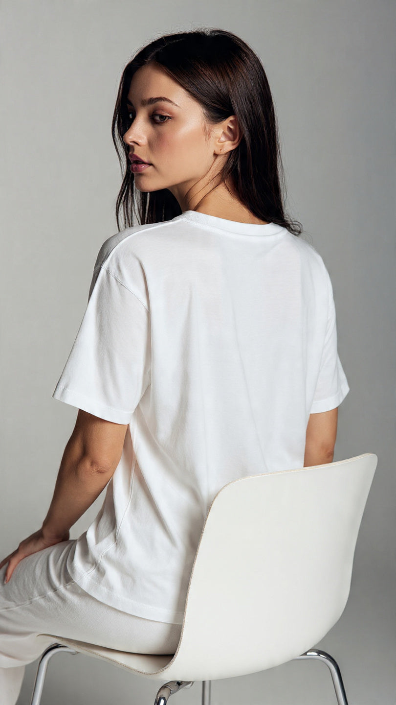 Absolute White Oversized T-shirt