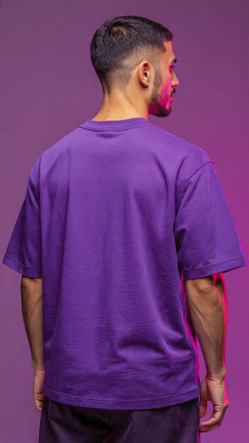 Royal Aura Oversized T-Shirt
