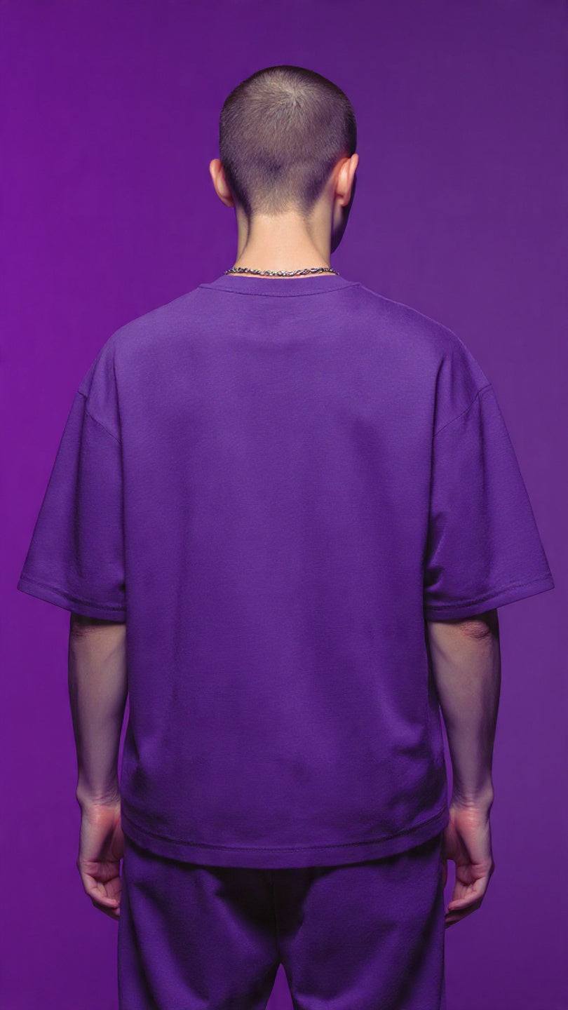 Royal Aura Oversized T-Shirt